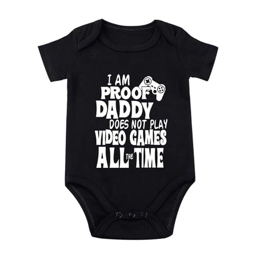 Image of Hi Daddy Bodysuit for Baby Hello Daddy Pregnancy Announcement for Husband I Love Daddys Baby Romper