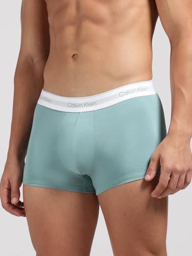 Image of Multi Solid Low Rise Trunks - Pack of 3