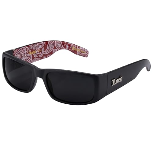 Image of Locs Mens Hardcore Gangster Sunglasses Bandana Print