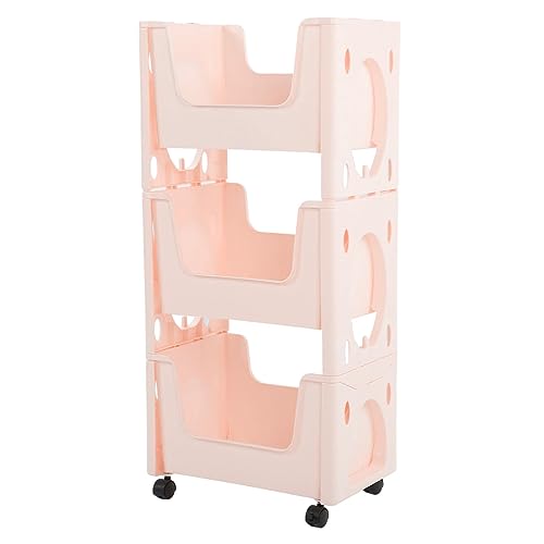 Chariot de rangement roulant pour jouets et organisation de maison