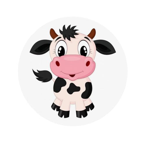 WSHFFILO Cartoon-Milchkuh Kühlschrankmagnete