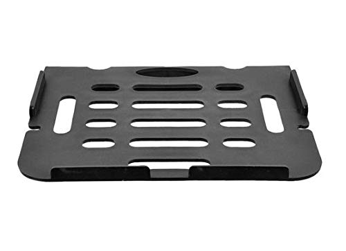 Stylewell Multipurpose Set Top Box Dth Stand for DVD Player, Music Player, Dish TV, Tata Sky, Videocon D2h, Wi-Fi Router Modem, Set-Up Boxes Wall Rack Mount Shelf with Check Design Bracket Stand