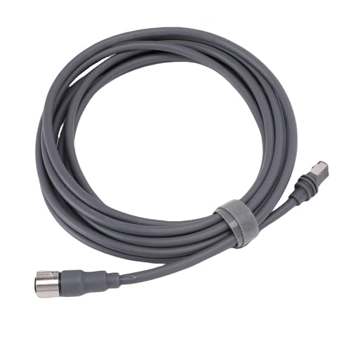 Jeanoko Cable Satelital Rectangular, Conexión Estable para Antenas Parabólicas de Rendimiento Gen 3, Plug and Play para Ajuste Reemplazable, 23 AWG, 5 M/16,4 Pies