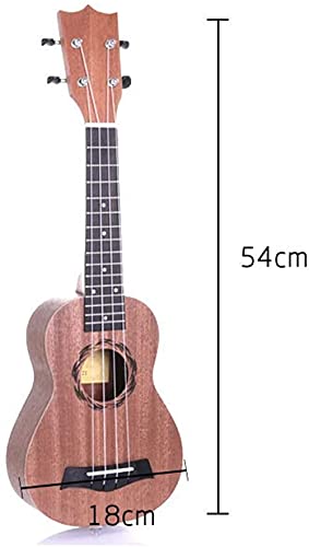 Ukulele 4 Strings Hawaii Guitar for Kids and Music Beginner 21inch Ukulele 4-String Piano (Color : Coffee) (Coffee) - Les Beatles, Paul McCartney, John Lennon, RIngo Starr, George Harrison Ukulele 4 Strings Hawaii Guitar for Kids and Music Beginner 21inch Ukulele 4-String Piano (Color : Coffee) (Coffee) – Image 3