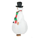 Disfraz inflable de muñeco de nieve para niños de 5 a 11 años 4 Disfraz inflable de muñeco de nieve para niños de 5 a 11 años