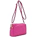 FashionPuzzle Bolso cruzado pequeño con triple cremallera Imagen de FashionPuzzle Bolso cruzado pequeño con triple cremallera