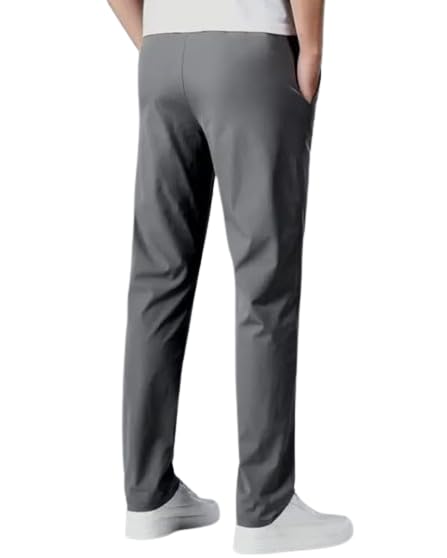 Image of Check MyKart Men's Combo Sports Regular Fit Lycra Track Pant with Two Side Pocket, Elastic Stretchable Jogger Suitable for Active Wear, Running