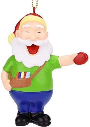 Tree Buddees Santa Frisbee Disc Golf Christmas Ornament 2 Piece Set - Image 4