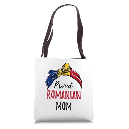 Bolso tote orgullosa mamá rumana miniatura 1