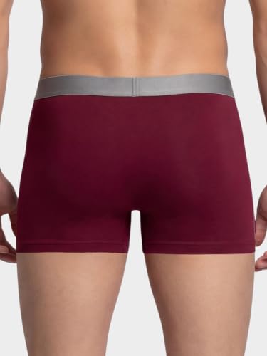 Image of Levi's Cotton Elite Trunk | Premium Men's Trunk Underwear | 4-Way Stretch | Outer Elastic Waistband | H-Pocket | Style 072 | Pack of 1
