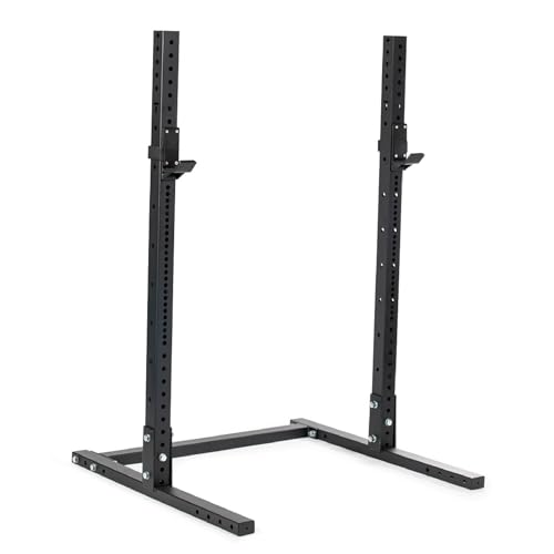 Titan Fitness X-3 Series 72-inch Squat Stand, 1,000 LB Capacity, Short Squat Rack with Reinforced J-Hooks