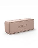 Soundcore Anker 2 Altavoz Bluetooth Portátil con Sonido Estéreo de 12 W, BassUp, IPX7 Resistente al Agua, 24 Horas Reproducción, Emparejamiento Estéreo Inalámbrico, para hogar, Exterior y Viaje