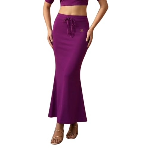 Image of Women's Saree Shapewear - Slim Fit Stretchable Petticoat for Sarees | Comfortable Waistband | Body Shaping Underskirt