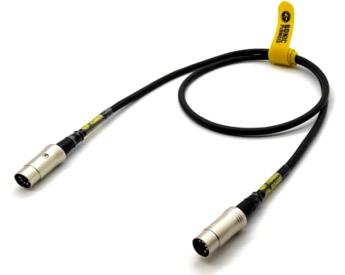 Image of Sonic Plumber MIDI Cable with Cable Tie (1meter /3.28ft)