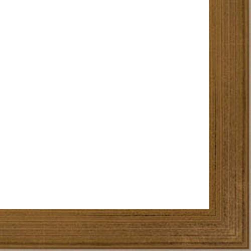 CountryArtHouse Canvas Floater Frame Moulding (Wood) 18ft bundle - Contemporary Gold Finish - 1.75