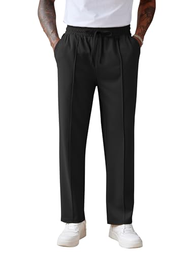 COOFANDY Mens Lightweight Knit Sweatpants Loose...