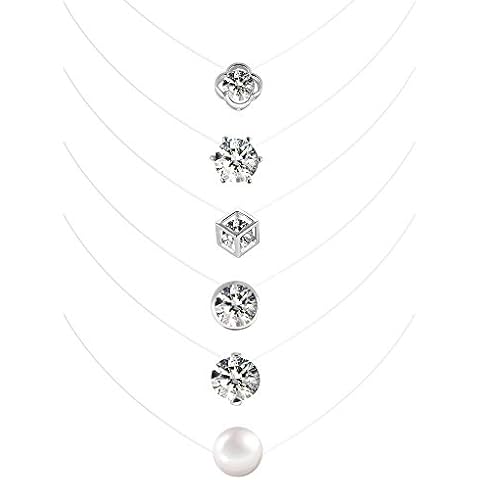 Collier Invisible Aipaide 6Pcs Cover