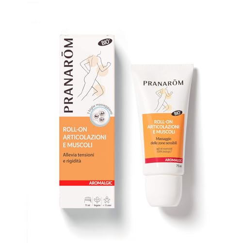 PRANAROM Aromalgic Spray Articulaciones y Músculos – Aceites Esenciales Bio HECT – Efecto Frío Inmediato – 75 ml