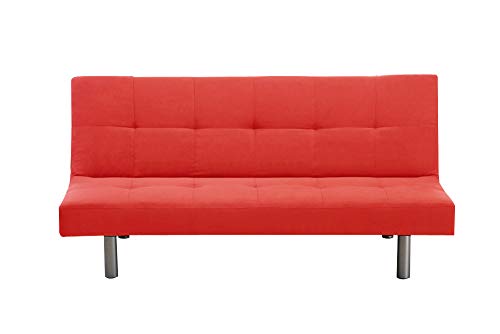 Mueblix Sofa Cama garray (Rojo)