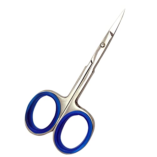 Aftren Ciseaux Ciseaux à cuticules France Ciseaux à ongles à lame incurvée Pédicure Beauté Kit de toilettage pour ongles sourcils cils peau sèche Cover