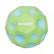 alldoro 60297 XXL Bouncing Ball, Kinderball, PU-Material, Spielball für Kinder ab 3 Jahren, hohe Sprungkraft, bunt 15 cm, Grün