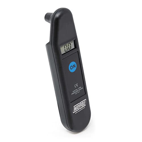 Maypole Digital LCD Tyre Pressure Gauge 0-150PSI Automatic Reset and Shut Off