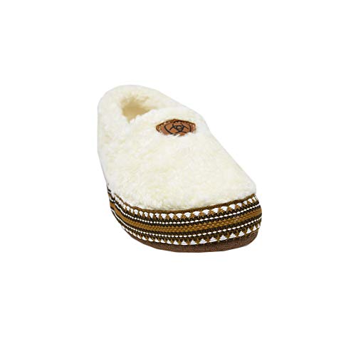 ARIAT Women's Snuggle Warm Soft Plush Acrylic Upper Rubber Outsole Indoor & Outdoor Slippers4