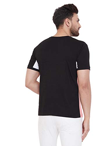 Image of GRITSTONES Printed Half Sleeve Round Neck T-Shirt for Men - GSHSPNT2512 P