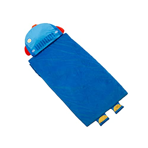 Image of Kid's Nap Buddies Character Preschool Nap Mat, Toddler Sleeping Bag with Pillow for Daycare, Ages 3+