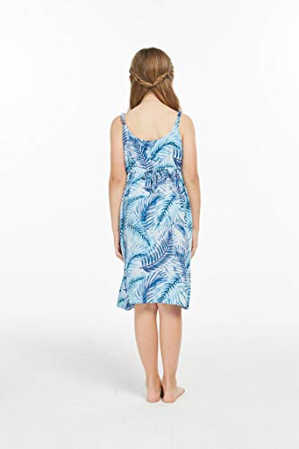 Image of Hawaii Hangover Family Matching Hawaiian Clothes, Simply Blue Leaves | Family matching Hawaiian outfits, Simply Blue Leaves, lightweight rayon, machine washable, tropical leaf print, luaus