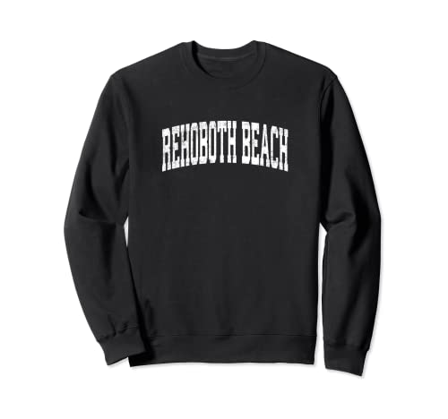 Rehoboth Beach Delaware DE Diseño deportivo deportivo vintage Sudadera