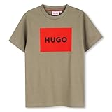 Coupe classique HUGO G00572 T-Shirt pour garçon, Sable, 6 Ans