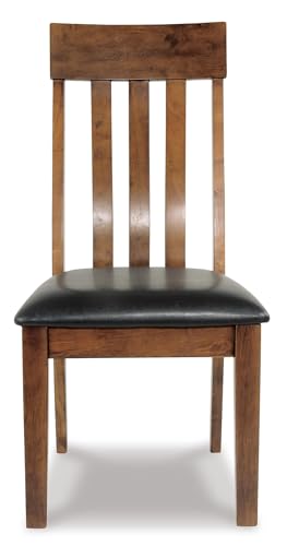 Image of Signature Design by Ashley Ralene Wood Dining Chairs Set of 2, Brown