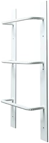 Redi-Exit Fire Escape Ladder – Ladders for Egress Basement Window Well Covers Outside, Small Ladder for Fire Emergency Home Safety, Ladder Hook for Egress Window Steel