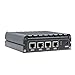 Produktbild HSIPC Celeron J4125 Quad Core Firewall Micro Appliance, Mini PC, Nano PC, Router PC with onboard 8G RAM 64G SSD, 4 RJ45 2.5GBE AES-NI Compatible with Pfsense OPNsense
