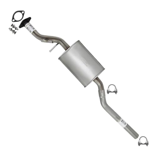8615J - Fuel Tank - 2015-2016 Mazda3 31 Exhaust Resonator Pipe Compatible for 2007 Mazda CX-9 3.5L | 2008-2015 Mazda CX-9 3.7L | Stainless Steel | Northeastern Exhaust | Includes Gasket, Clamps, Bolt Kit | Direct-Fit Replacement