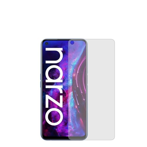 Image of EmBed Matte Fiber Display Guard for Realme Narzo 30 - Unbreakable, Ultra-Thin, Lightweight Matte Finish Screen Protector with Easy Installation Kit