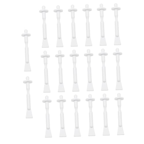 SOESFOUFU 30pcs Nose Hair Wax Applicators Pp Material Gentle No-burr Design for Daily Cleaning Removal