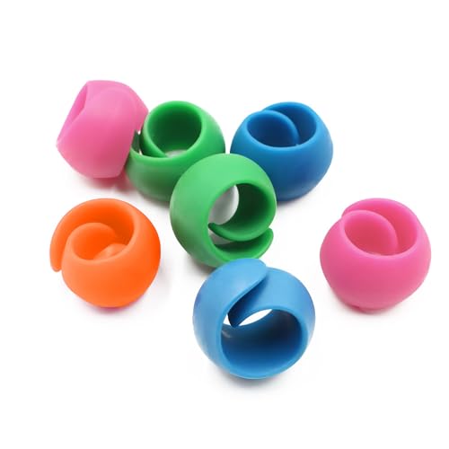 Image of 25pcs Sewing Accessories Upgraded Thread Holder Spool Huggers for Sewing and Cross Stitch Accessories Prevent Tails from Unwinding