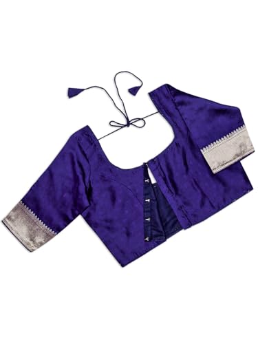 Image of Chandrakala Casual Blouses for Women Sarees,Readymade (B186-P)