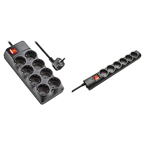 Regleta NGS POLE800 con Protección contra Sobretensiones + Trust 21059 Cover