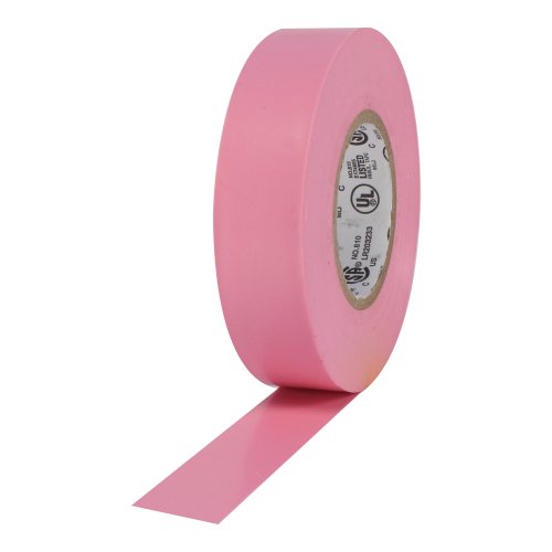 Ruban électrique rose ProTapes Pro Plus pour résoudre les erreurs de câblage et isoler à 600V