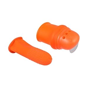 MARMERDO 1 St Voor Het Snijden Van Groenten Schaap Beeld Gereedschap Vingersnijder Voor Het Oogsten Van Planten Siliconen Duimmes Multi Tool Vinger Mes Duimbeschermer Fruit Accessoires