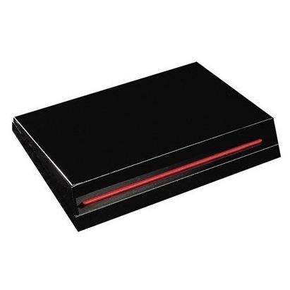 Tampon encreur rechargeable feutre Tiflex rouge pour organiser vos documents et courriers de bureau