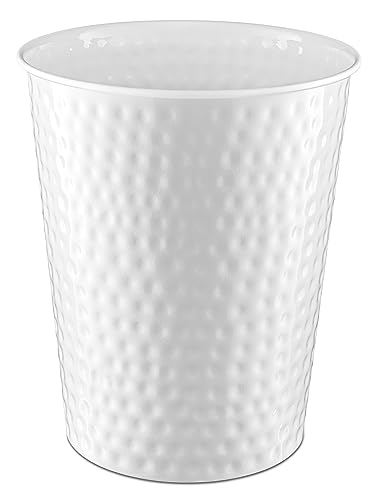 Monarch Abode Metal Bathroom Trash Can – Waste Basket for