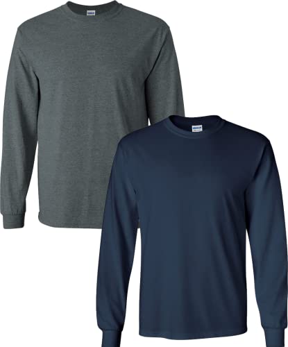 Image of Gildan Men's Ultra Cotton Long Sleeve T-shirt, Style G2400