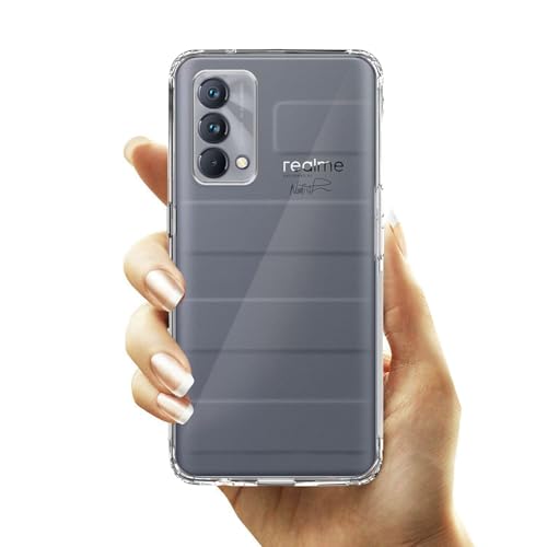 Image of COVERBLACK Flexible Rubber Case Back Cover Compatible for Realme RMX3360 / GT Master Edition - Transparent