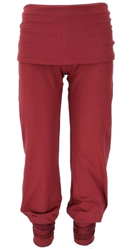 GURU SHOP Yoga-Hose mit Minirock in Bio-Qualität - Paprika,...
