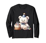 Photo Gallery orsacchiotto bianco per 11° compleanno happy birthday maglia a manica Photo Gallery orsacchiotto bianco per 11° compleanno happy birthday maglia a manica