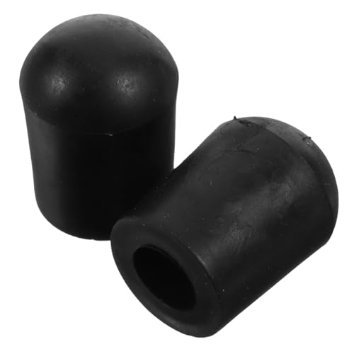 BESPORTBLE 2pcs Cello Endpin Protector Rubber Tip Pad for Musical Instrument Accessories Non Slip Design Durable and Stable for Cello Performance and Practice